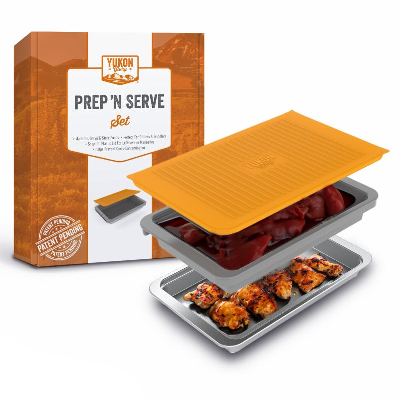Prep N Serve™ Grill Tray Set (3 Count)