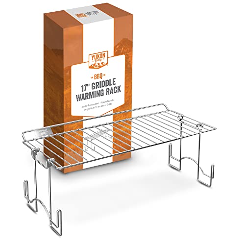 17" Griddle Warming Rack