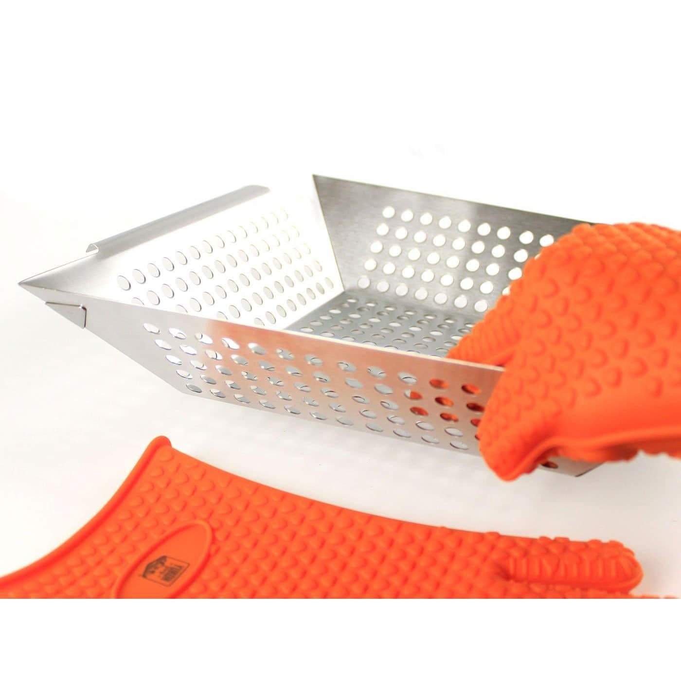 Grill Pan & Glove Set