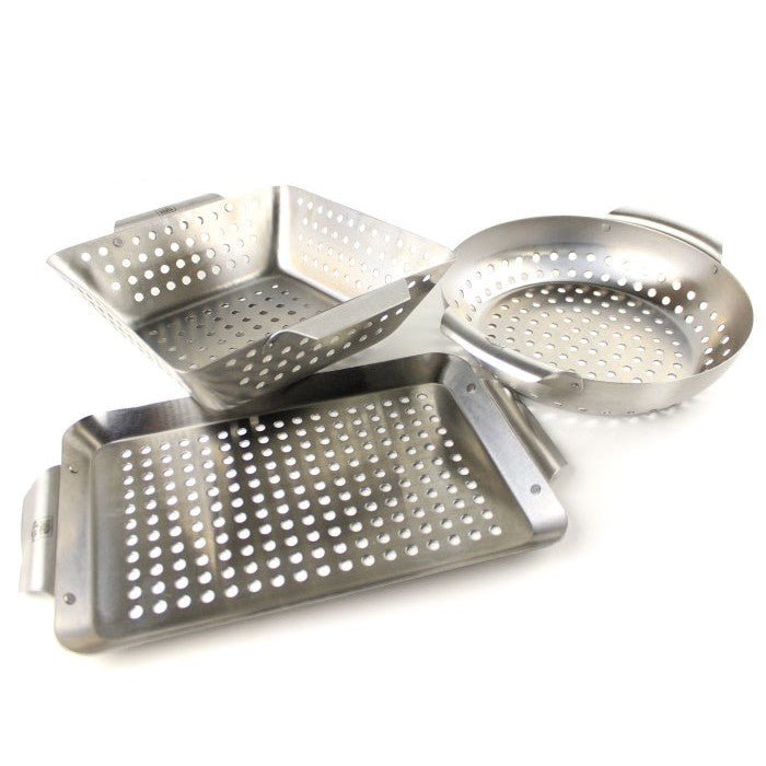 Multi - Shape Mini Grill Basket Set