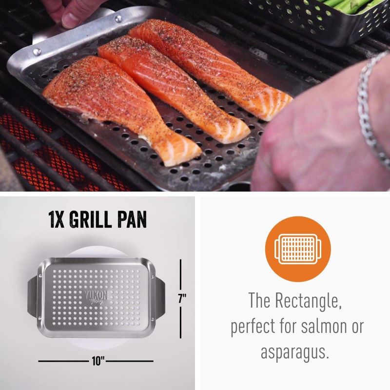 Multi - Shape Mini Grill Basket Set