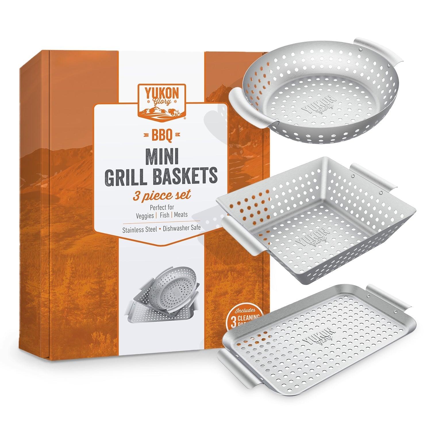 Multi - Shape Mini Grill Basket Set