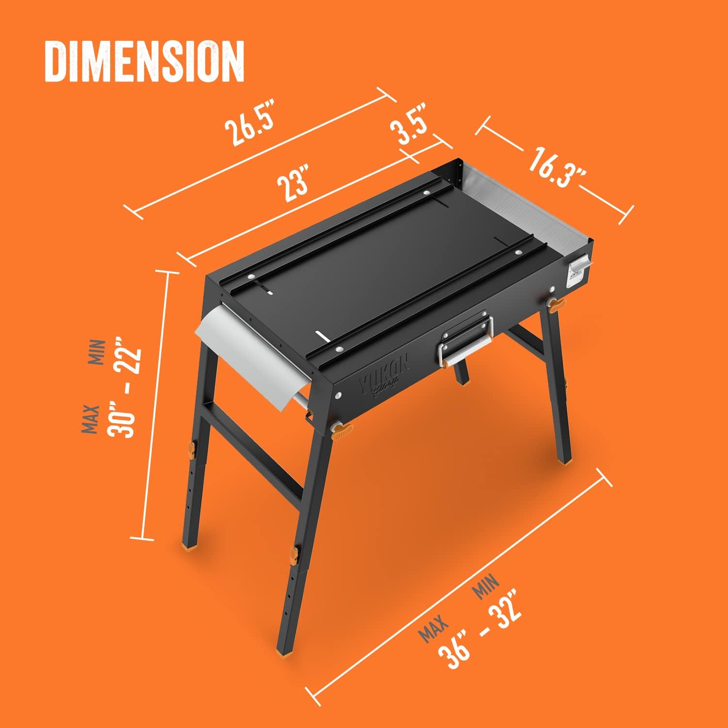 Outdoor Grill & Griddle Table