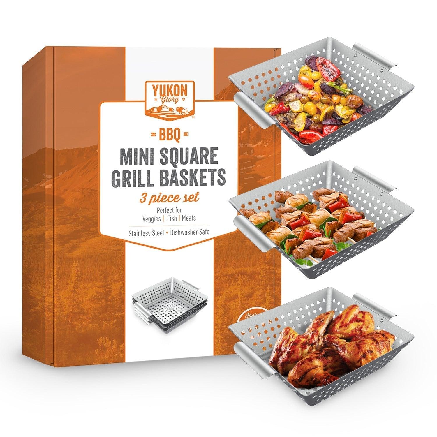 Mini Square Grill Baskets