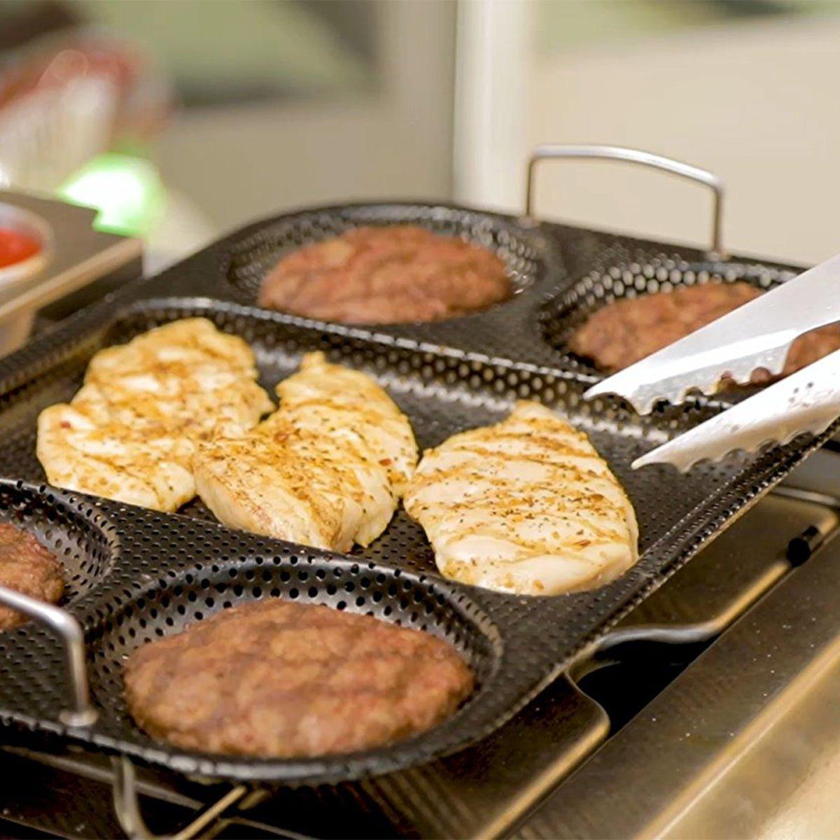 BBQ Serving Tray and Drip Pan