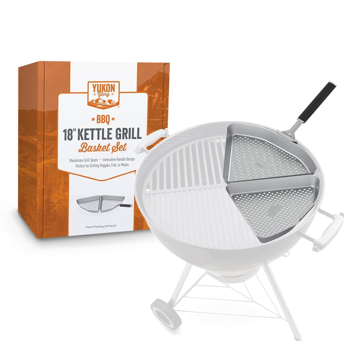 18" Kettle Grill Basket Set