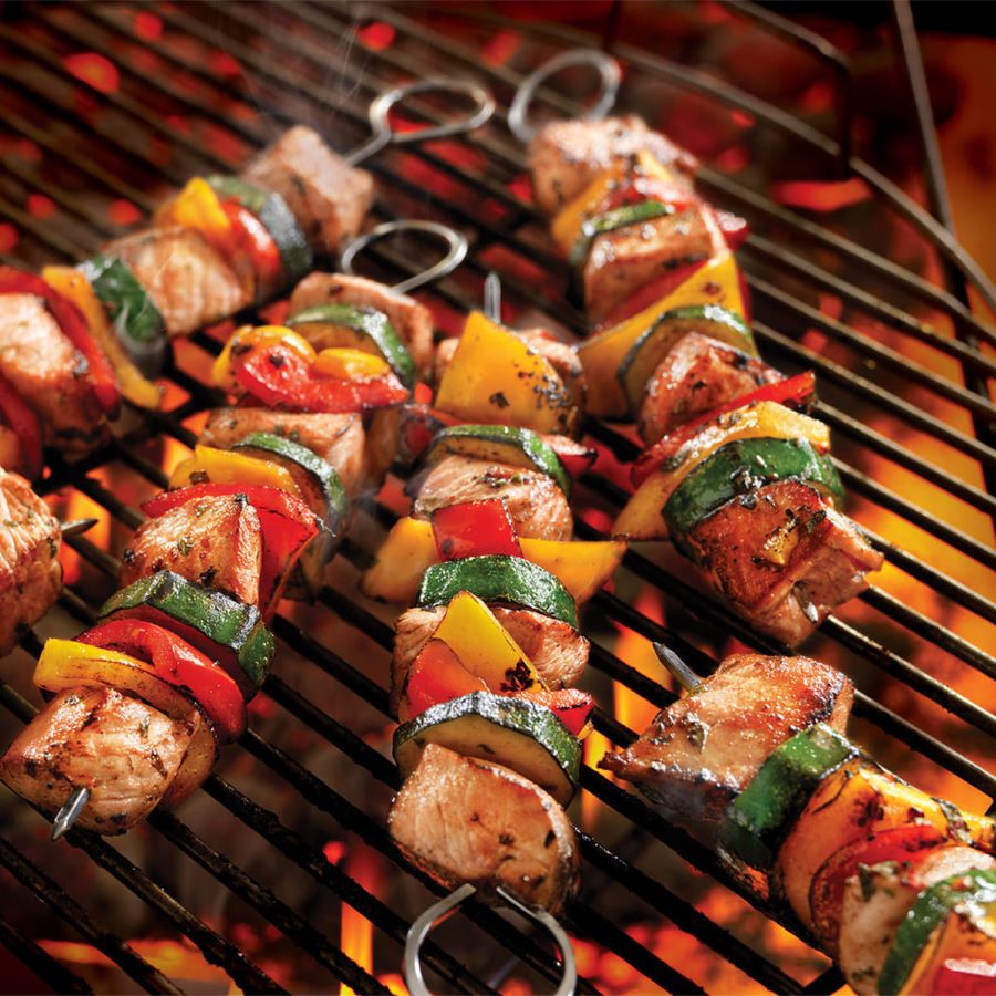 Kabob Skewer Rack: 6 Pack