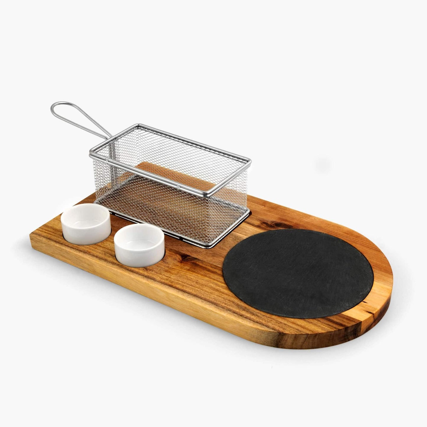 Premium Burger & Fries Board Set