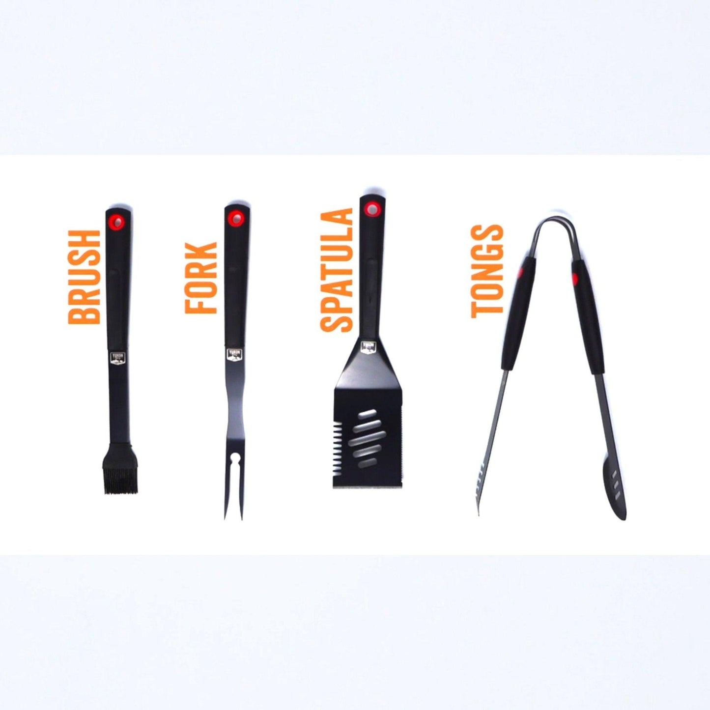 Yukon Glory Heavy Duty 5 Piece Grilling Tools Set  from yukonglory